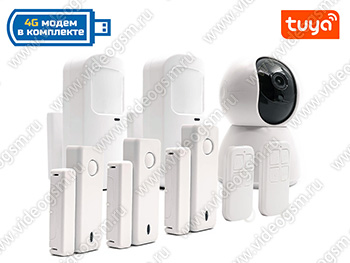 Охранная GSM/4G видеосигнализация TUYA SmartСтраж Video-Alarm 7-GSM