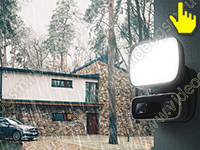 Страж Obzor Link Alarm LED-300 с прожектором и сиреной - с включенным прожектором Страж Obzor Link Alarm LED-300 с прожектором и сиреной - с включенным прожектором