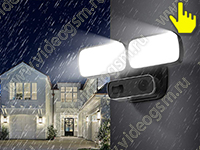 Страж Obzor Link Alarm LED-400 с прожектором и сиреной - с включенным прожектором Страж Obzor Link Alarm LED-400 с прожектором и сиреной - с включенным прожектором