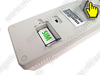 Интеллектуальная GSM розетка Термо-люкс уставновка сим карты Интеллектуальная GSM розетка Термо-люкс уставновка сим карты
