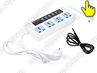 GSM розетка Квадро-Т с датчиком температуры - комплектация