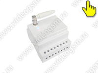 GSM термометр на DIN-рейку Страж GSM-Din-rail с датчиком температуры GSM термометр на DIN-рейку Страж GSM-Din-rail с датчиком температуры