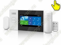 Беспроводная GSM и Wi-Fi сигнализация SmartСтраж СЕНСОР-GSM с сенсорным экраном и приложением Tuya
