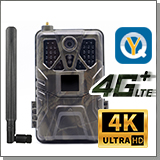 Уличная 4К охранная камера для дачи SmartСтраж HC-910 LTE-Pro-4K с мобильным приложением