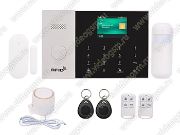 Беспроводная GSM и Wi-Fi сигнализация "SmartСтраж ШЕРИФ-GSM" с RFID-картой и приложением Tuya