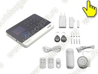 Комплект GSM сигнализация SmartСтраж Око и внутренняя камера HDcom 288Bl-ASW5