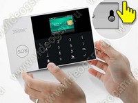 Беспроводная GSM и Wi-Fi сигнализация SmartСтраж ШЕРИФ-GSM с RFID-картой и приложением Tuya