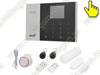 Беспроводная GSM и Wi-Fi сигнализация SmartСтраж ШЕРИФ-GSM с RFID-картой и приложением Tuya