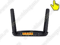Беспроводной 3G/4G Wi-Fi роутер TP-link TL-MR150 - разъемы подключения Беспроводной 3G/4G Wi-Fi роутер TP-link TL-MR150 - разъемы подключения
